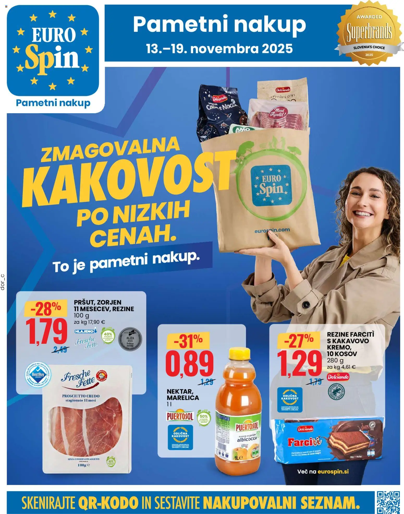 Novi Eurospin katalog ponudbe – veljaven od 13.11.2025 | Stran: 1