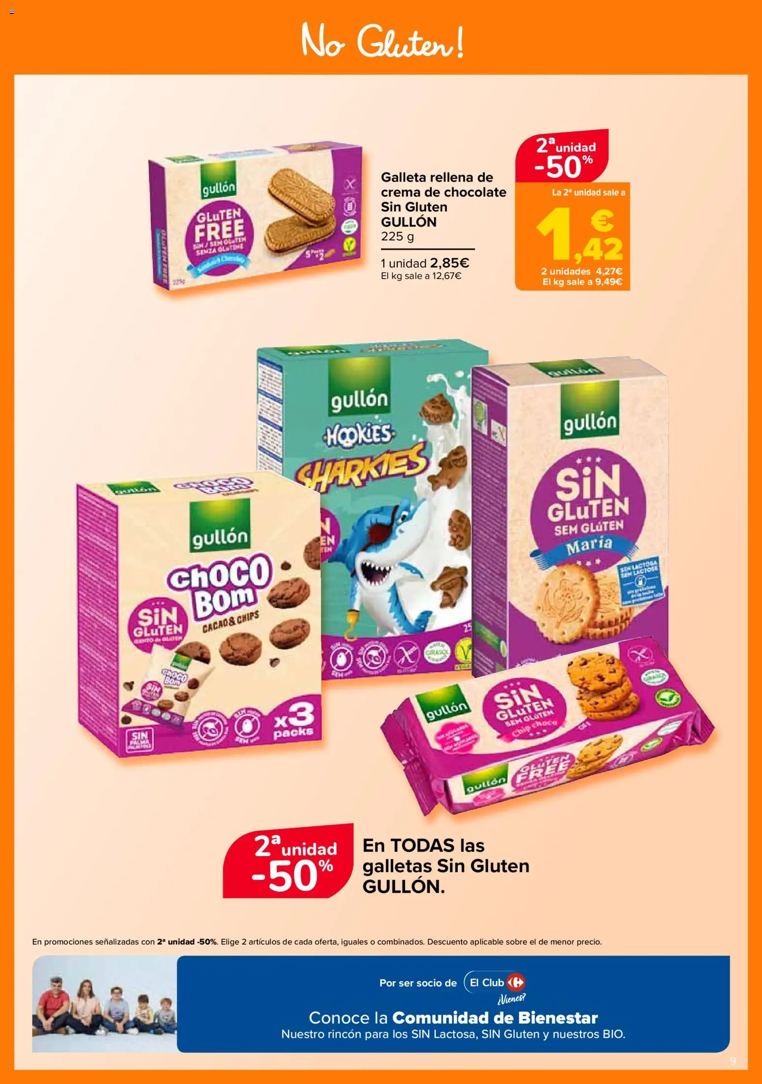 Carrefour folleto │ válido desde el 12.11.2025 | Página: 9 | Productos: Chocolate, Crema, Galletas