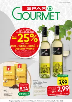 SPAR Gourmet Flugblatt ab 26.02.2026 gültig