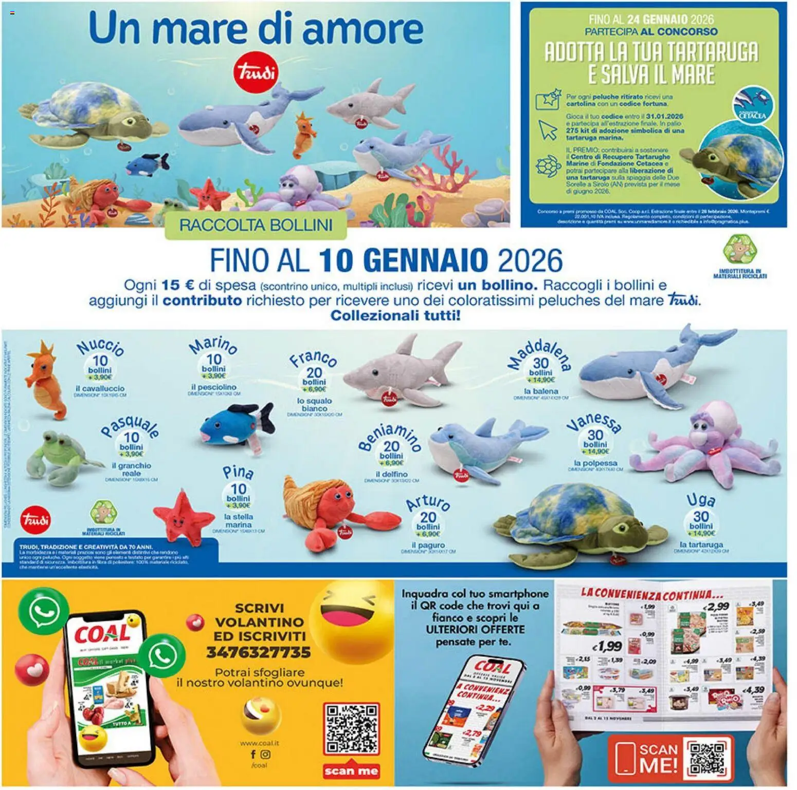 Volantino Coal del 27.12.2025 | Pagina: 28 | Prodotti: Peluche, Smartphone