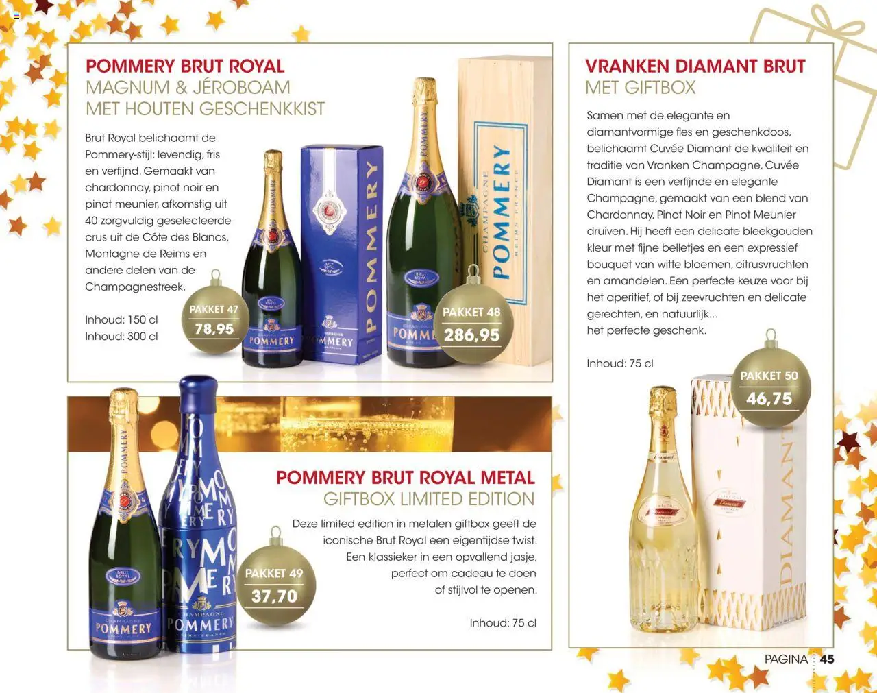  | Pagina: 45 | Producten: Diamant, Fles