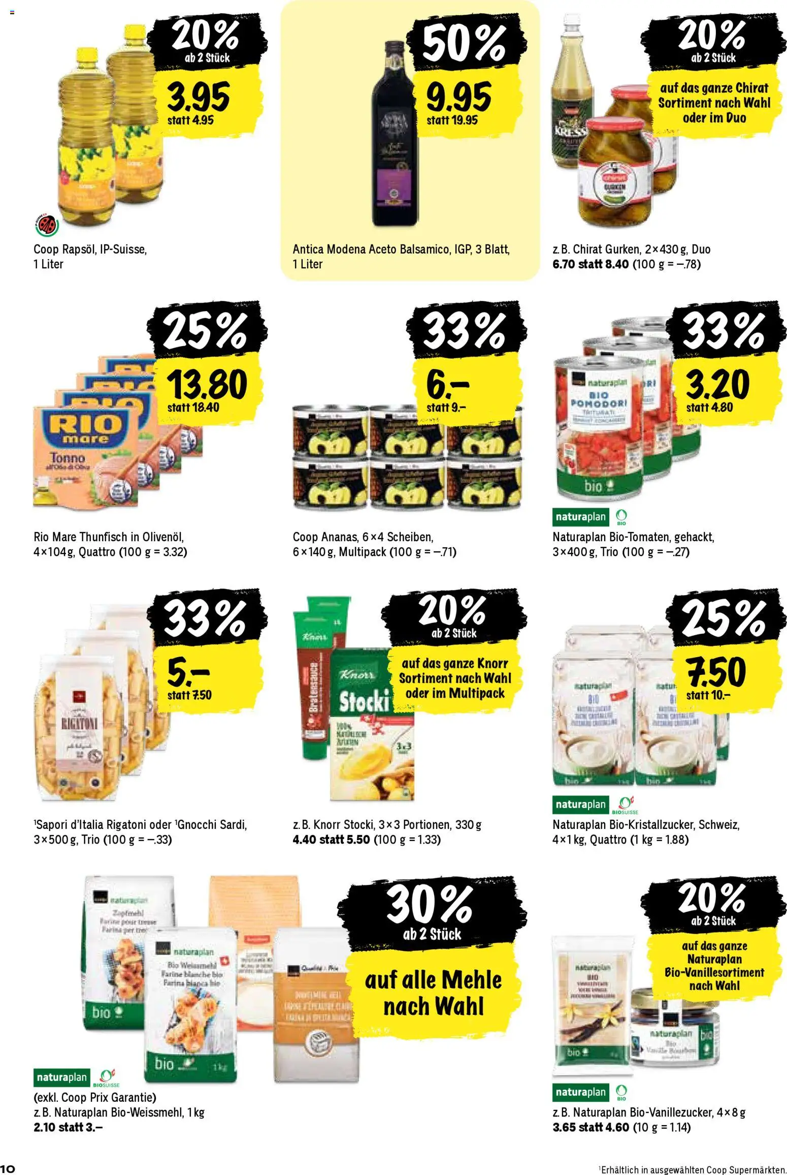 Coop Aktionen – gültig ab 20.11.2025 | Seite: 10 | Produkte: Pasta