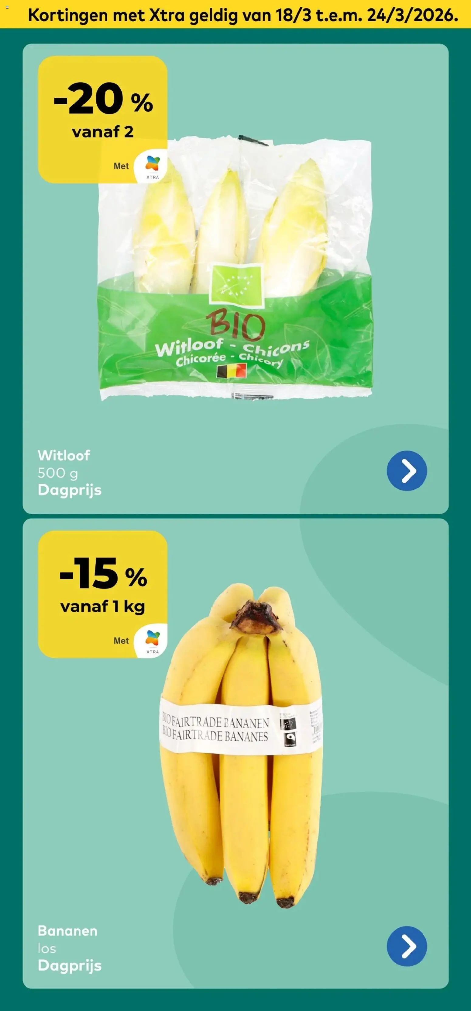 {H1} | Pagina: 6 | Producten: Bananen