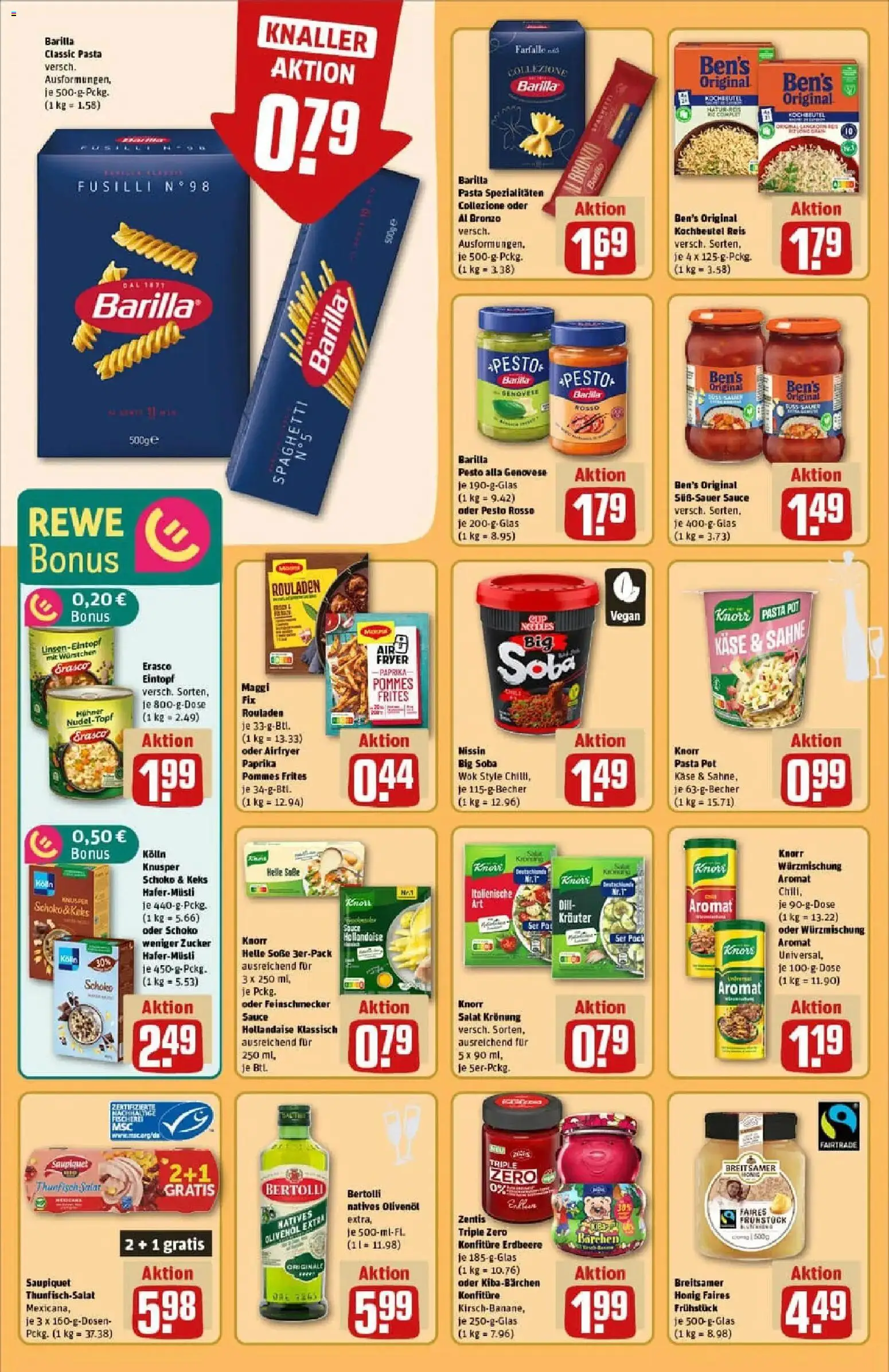 Rewe prospekt Weilheim An Der Teck	 – gültig ab 22.12.2025 | Seite: 18 | Produkte: Maggi, Knorr, Zucker, Reis
