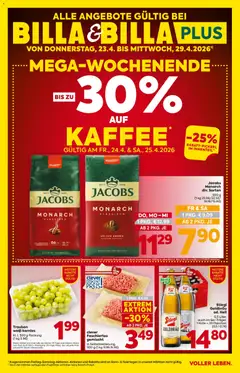 Billa Flugblatt - Salzburg ab 23.04.2026 gültig