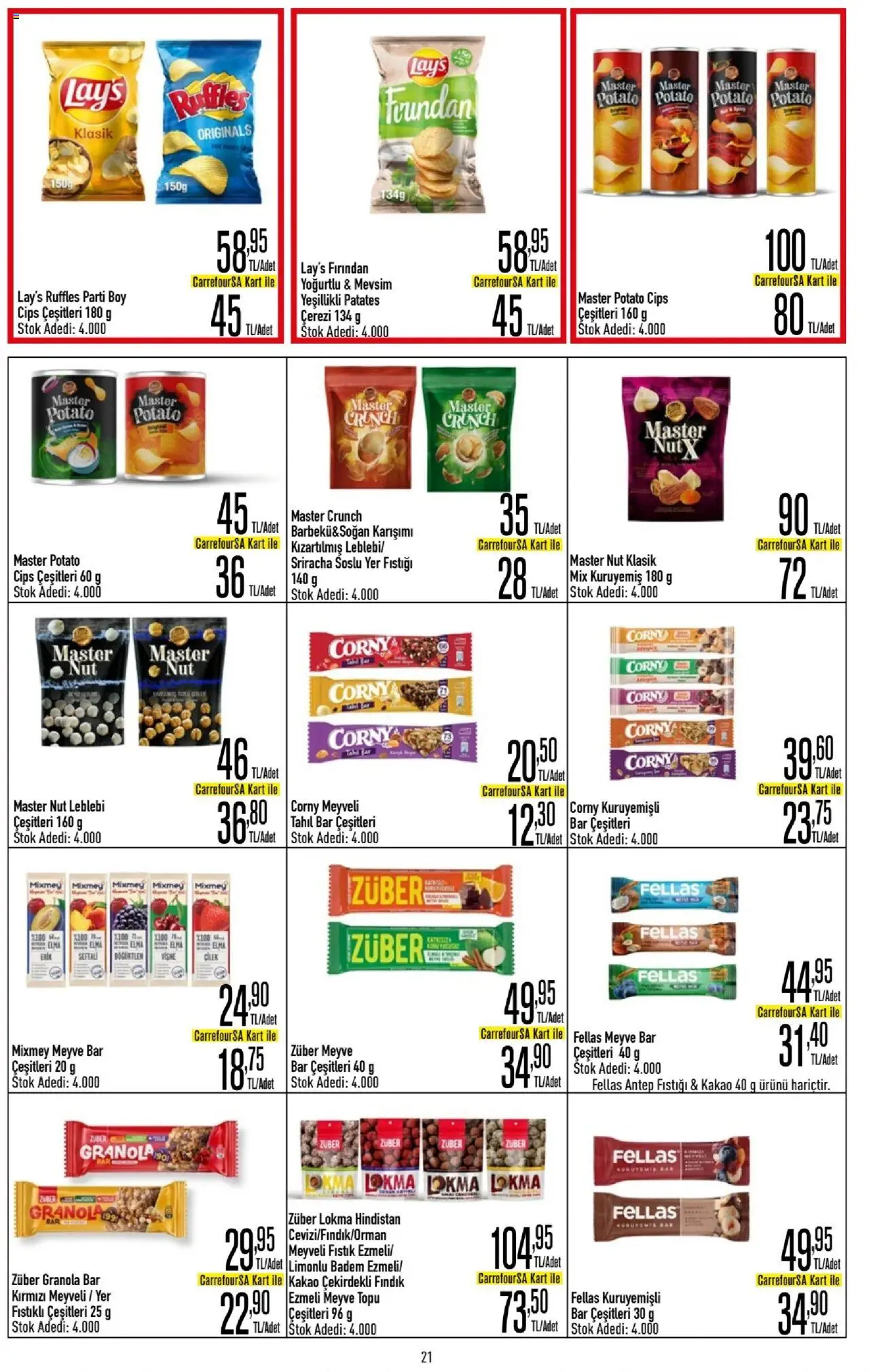 CarrefourSA Katalog - 10.06.2025 tarihinden itibaren geçerlidir | Sayfa: 21 | Ürünler: Erik, Fıstık, Vişne, Meyve