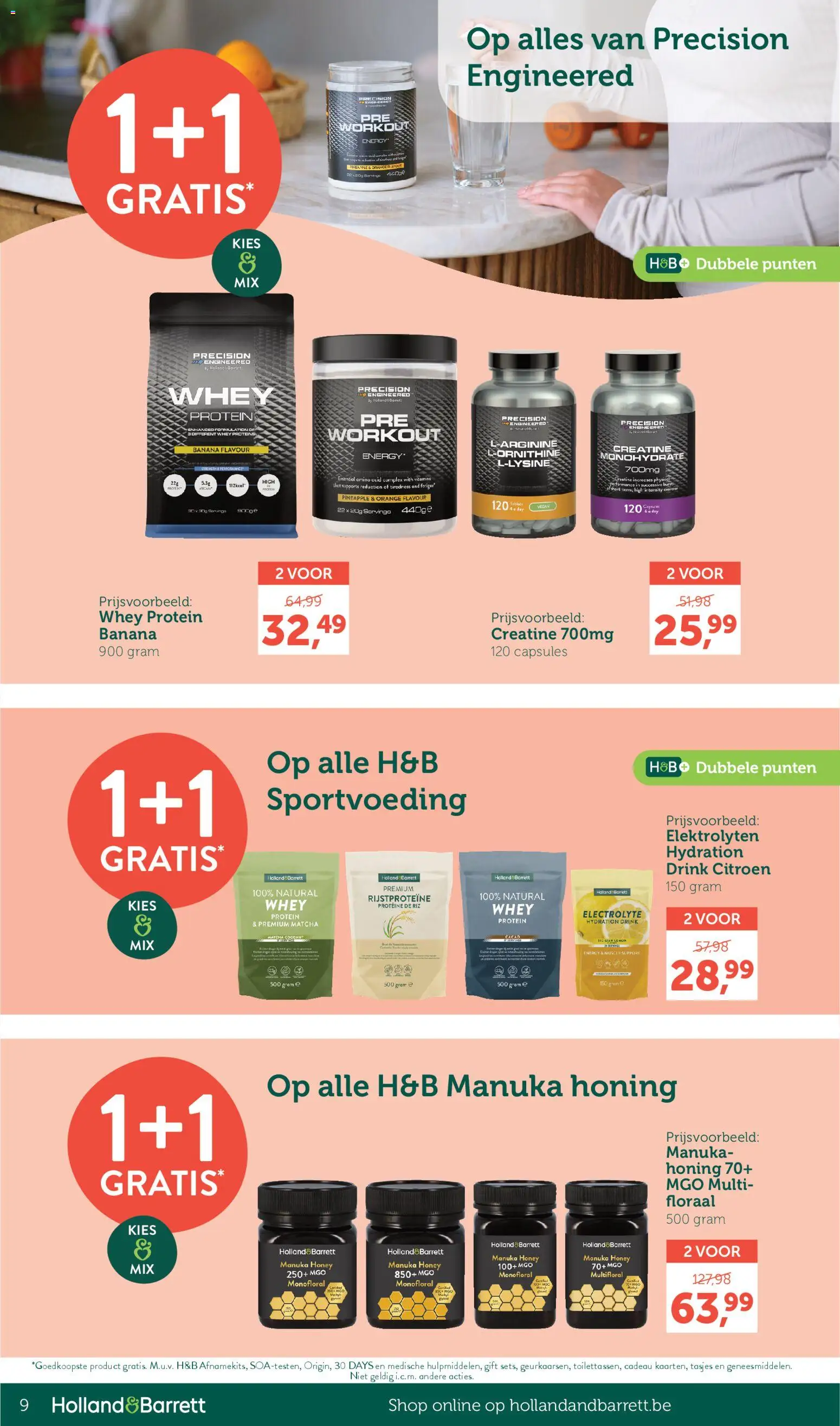 Nieuwe » Holland & Barrett folder van 27/04/2026 🤩  « is er! Ontdek geweldige aanbiedingen en bespaar. | België