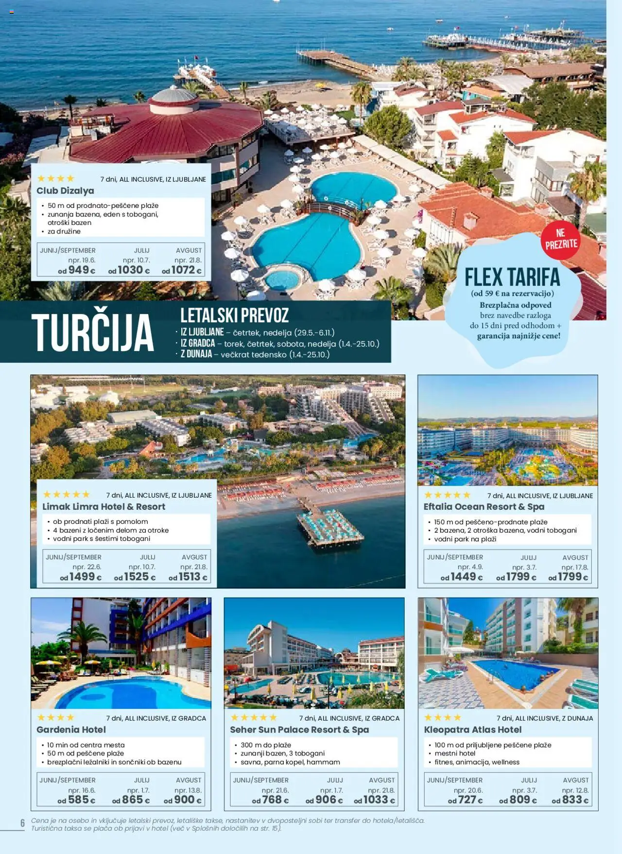 Novi Sonček katalog ponudbe – veljaven od 01.06.2025 | Stran: 6 | Izdelki: Bazen