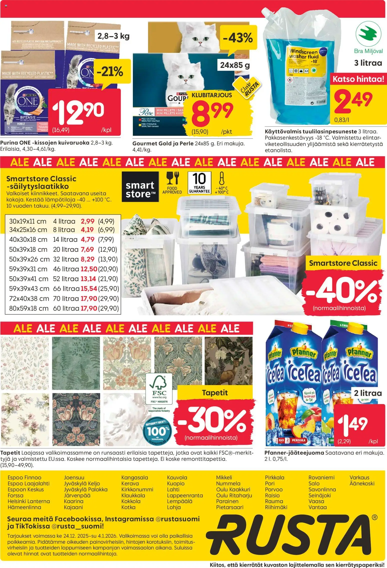 Rusta tarjoukset – voimassa 24.12.2025 alkaen | Sivu: 16 | Tuotteet: Voi