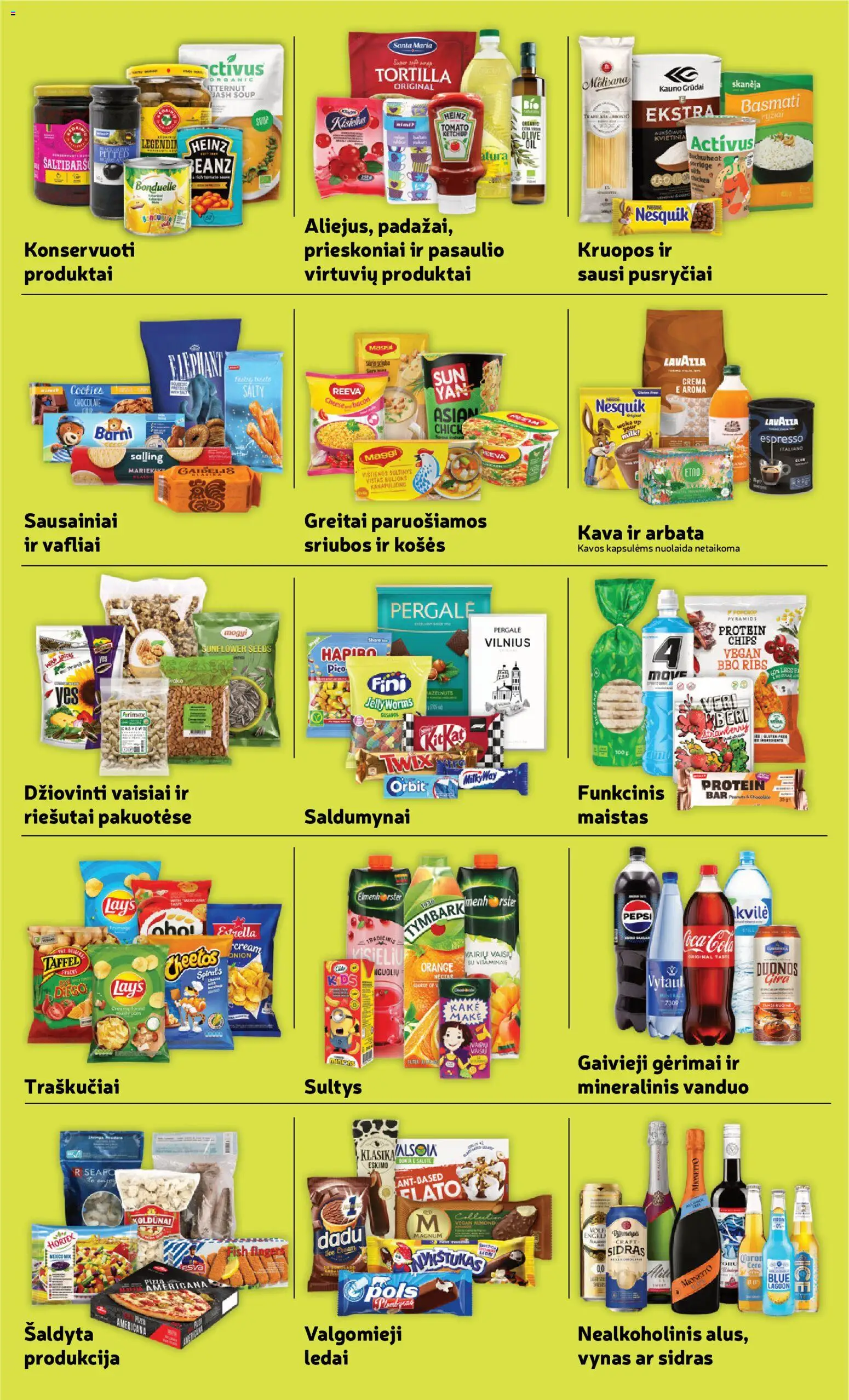 Rimi akcijos nuo 17.03.2026 | Puslapis: 3 | Prekių: Riešutai, Kruopos, Kava, Prieskoniai