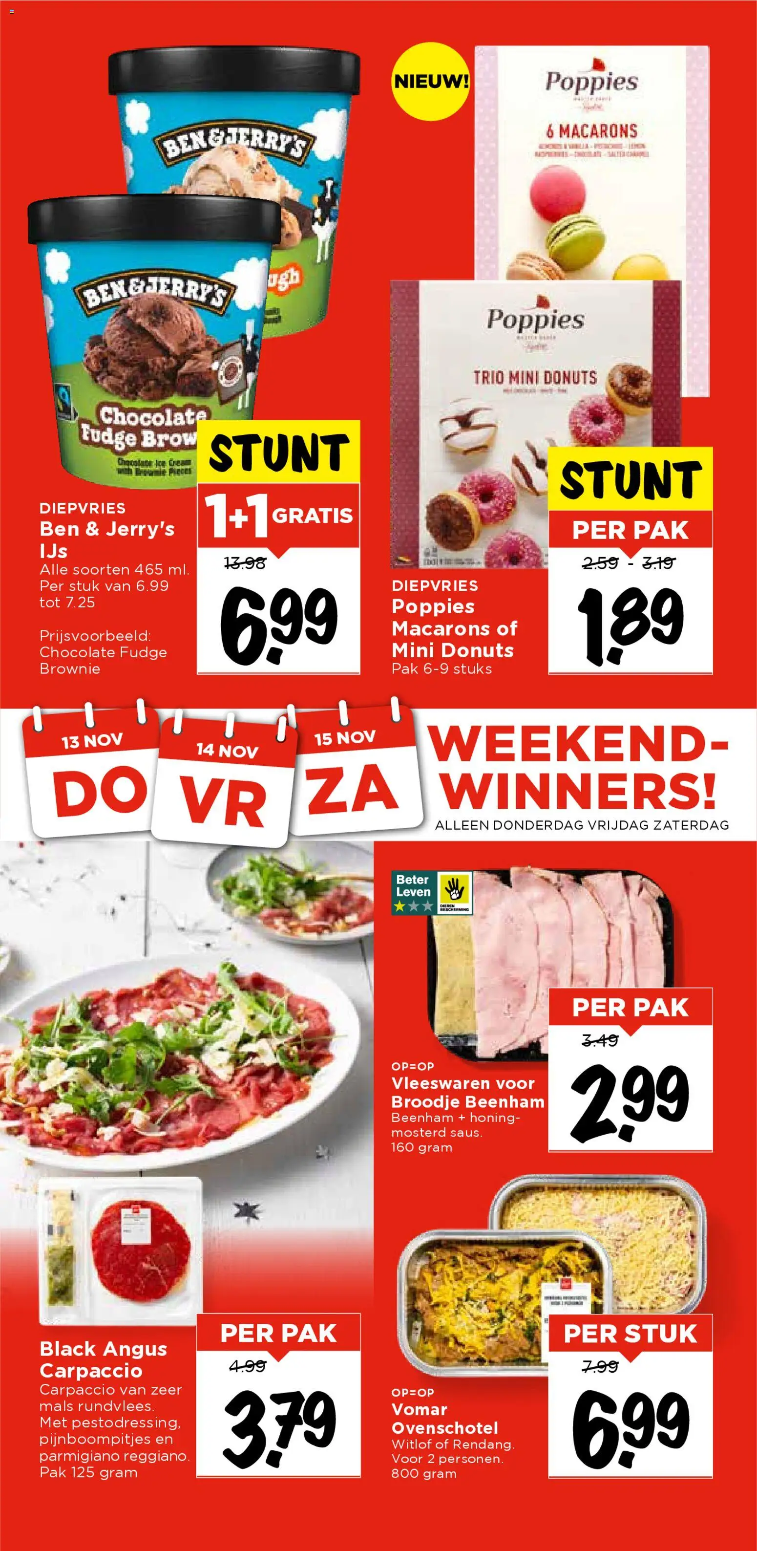 {H1} | Pagina: 4 | Producten: Donuts, Broodje, Calvados, Rundvlees