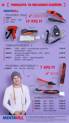 Mentavill akciós újság - amely érvényes a következő dátumtól: 12.03.2026 | Oldal: 10
