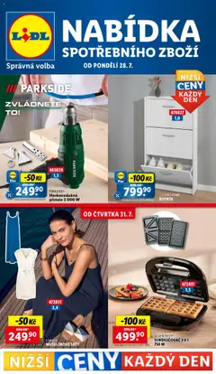 Náhled letáku Lidl leták - Spotřební zboží od 28.07.2025