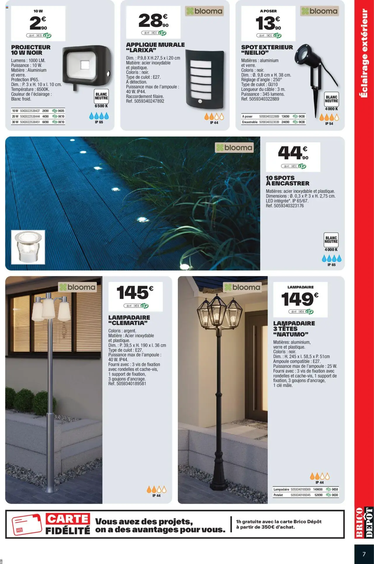  | Page: 7 | Produits: Câble, Clé, Lampadaire, Projecteur