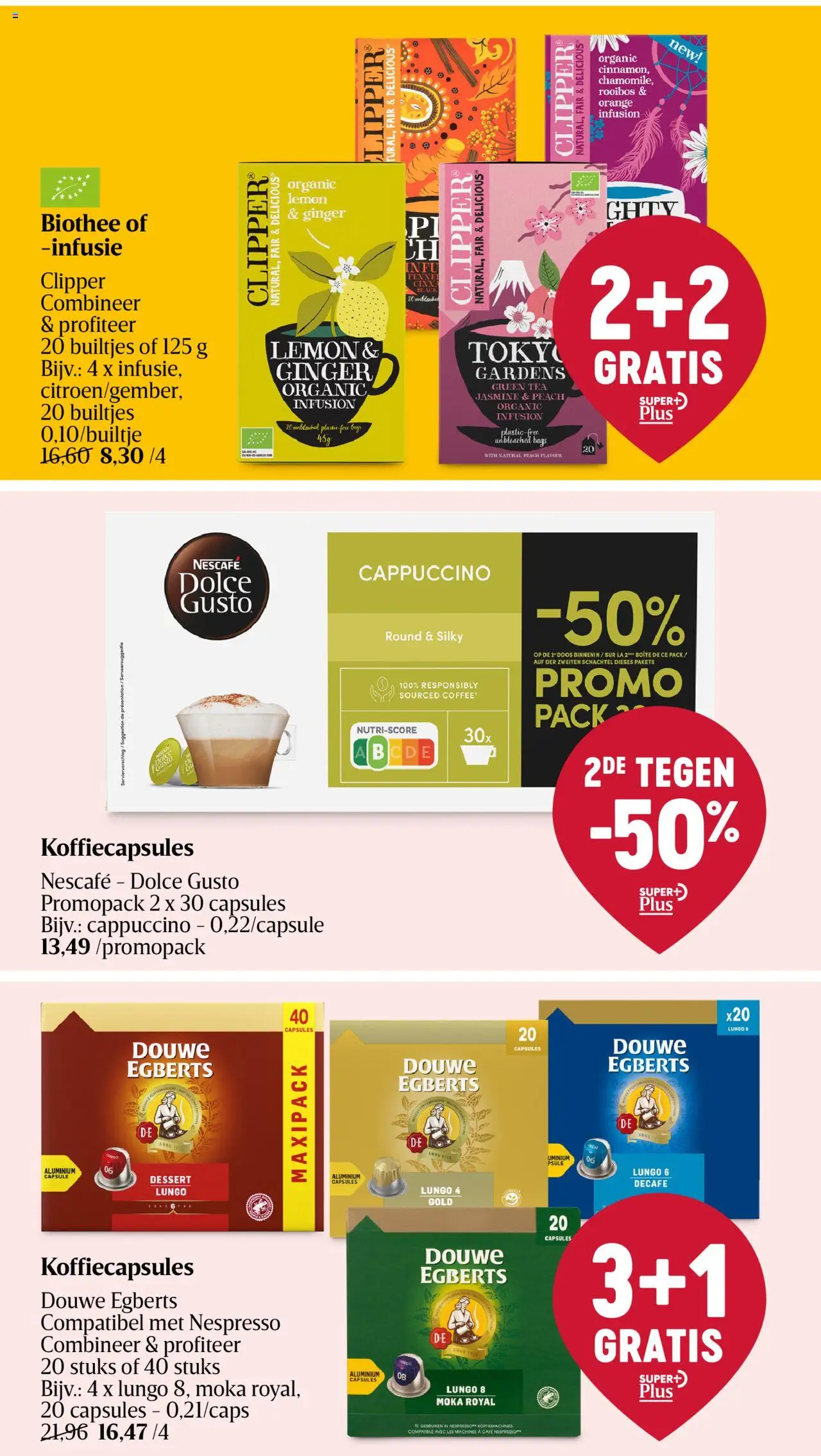 {H1} | Pagina: 23 | Producten: Rooibos tea, Capsule, Cappuccino, Koffiecapsules
