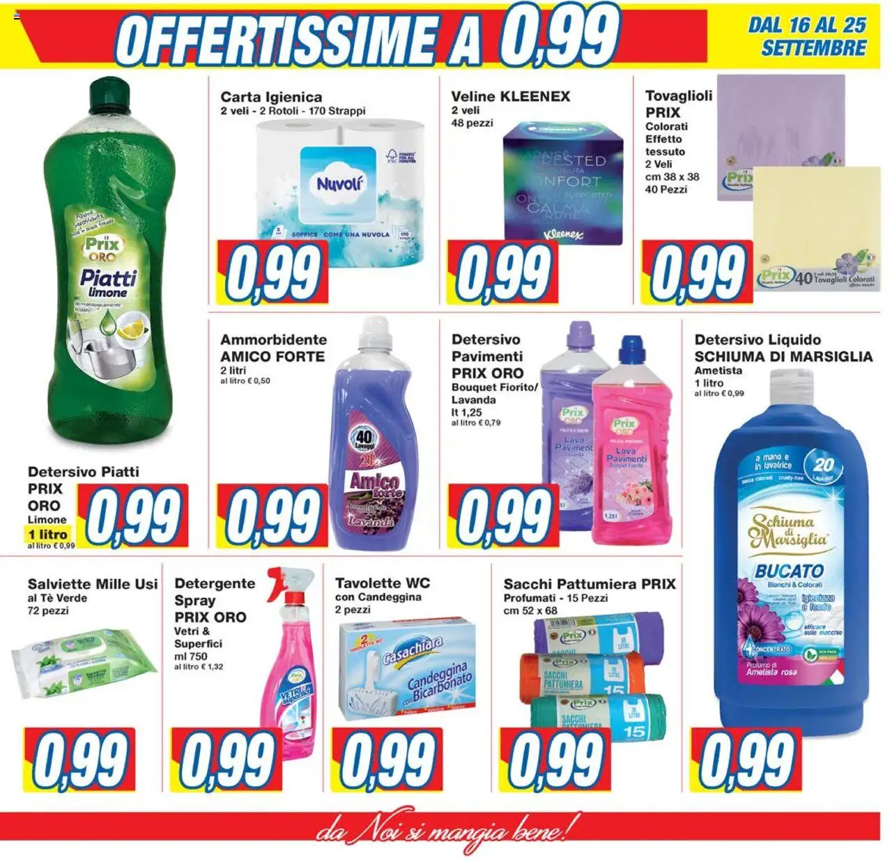 Volantino Prix del 16.09.2025 | Pagina: 7 | Prodotti: Lavatrice, Pattumiera, WC, Profumo