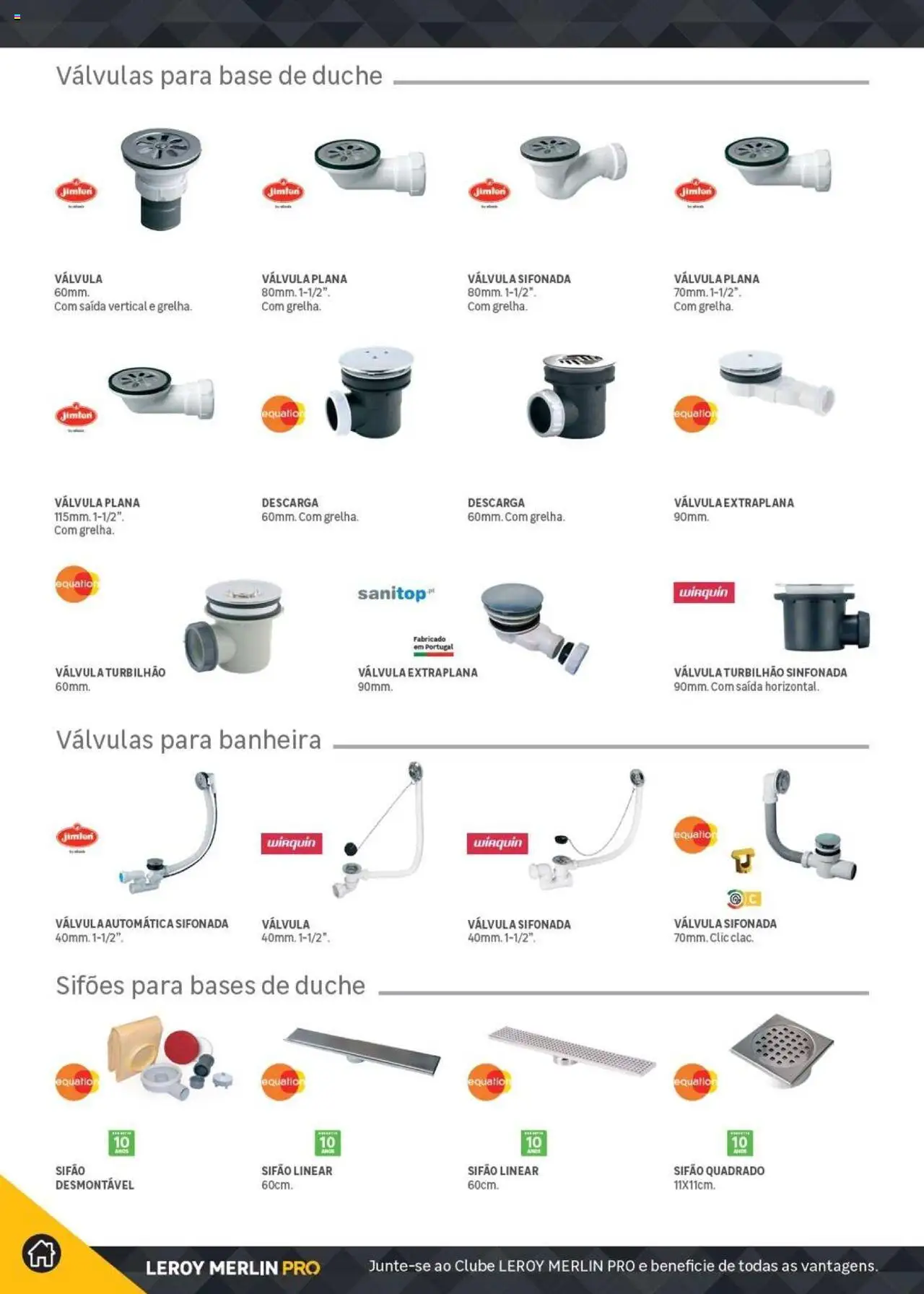 Leroy Merlin Catálogo │ válido de 18.11.2024 | Página: 104 | Produtos: Base