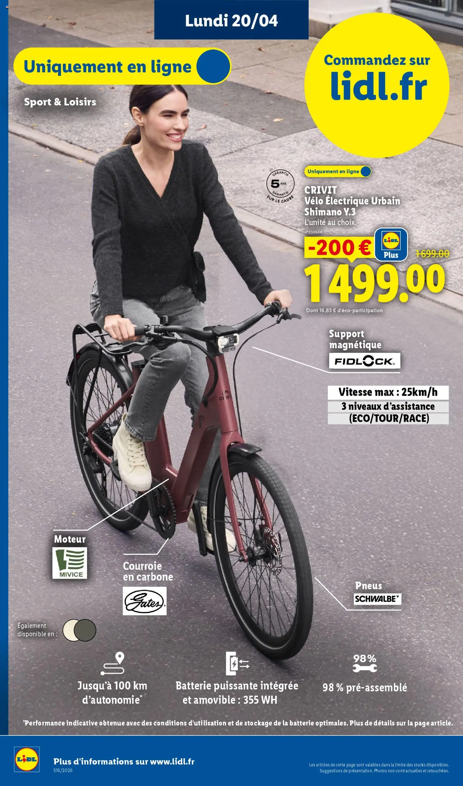 {H1} | Page: 4 | Produits: Vélo, Vélo électrique, Pneus, Cadre