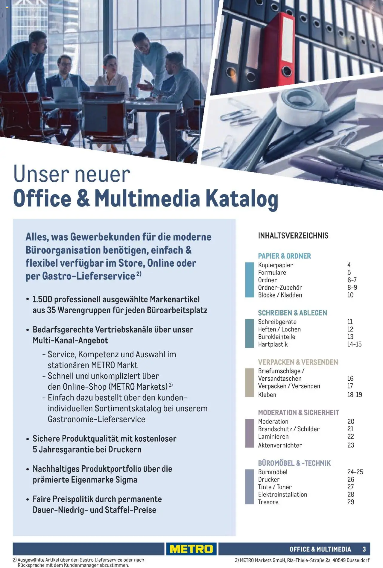 Metro Office & Multimedia - gültig ab dem 23.08.2025 | Seite: 3 | Produkte: Toner, Aktenvernichter, Drucker
