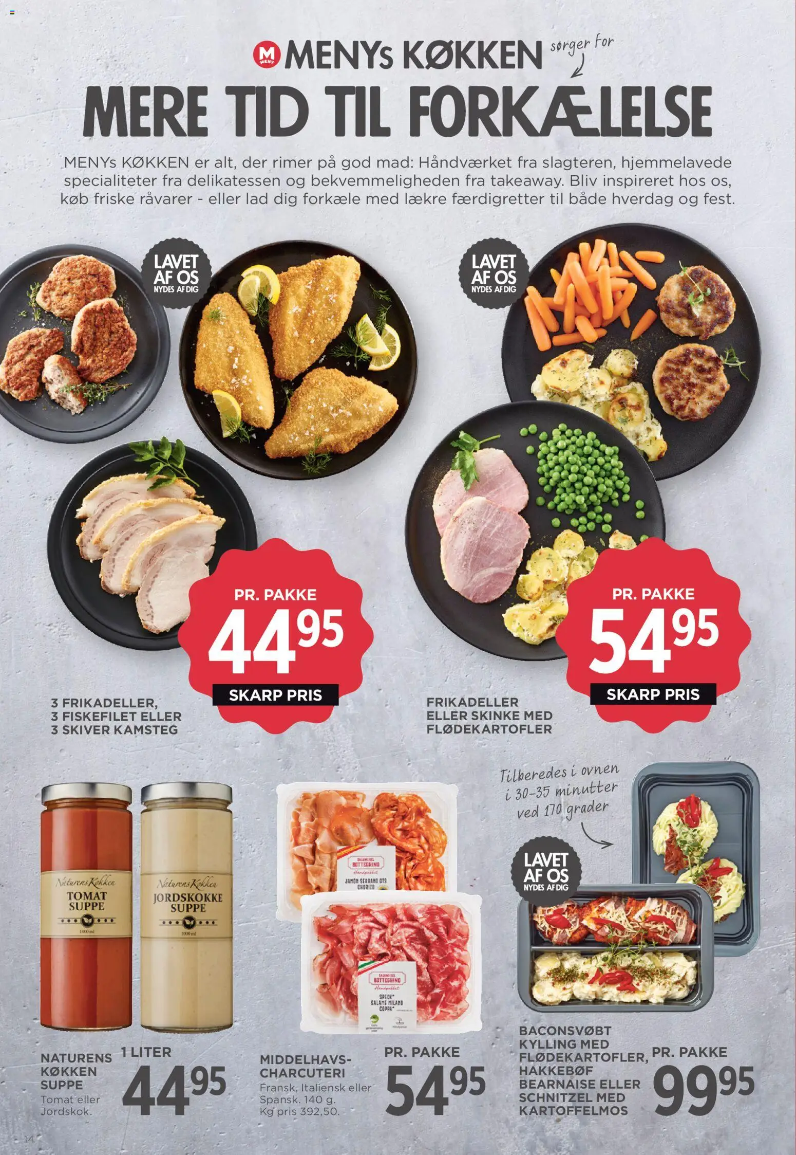 Meny tilbudsavis – gyldig fra 06.02.2026 | Side: 17 | Produkter: Skinke, Frikadeller, Suppe