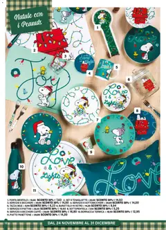 Anteprima del volantino Il Gigante Regali sotto l'Albero catalogo valido a partire dal 24.11.2025 | Pagina: 12 | Prodotti: Caffè, Panettone, Sottopentola, Tovagliette
