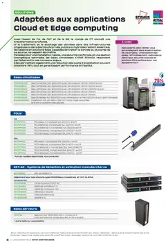 Rexel - Prévisualisation de Rexel - Brochure Data Center valide à partir de 01.01.2026 | Page: 8 | Produits: Câble, Ventilateur, Porte, Rallonge électrique