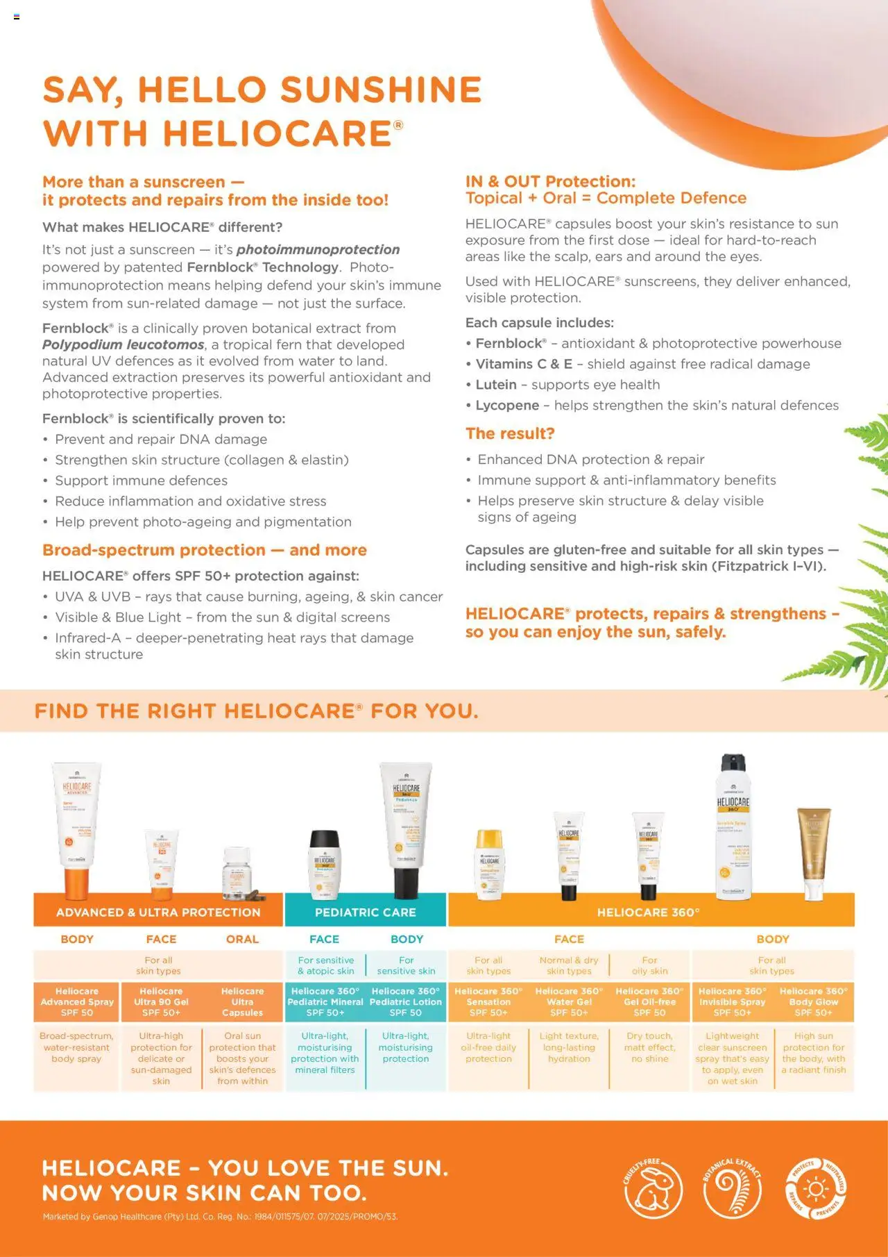 New Clicks catalogue – valid from 01.10.2025 | Page: 14 | Products: Light, Sunscreen, Water, Lotion