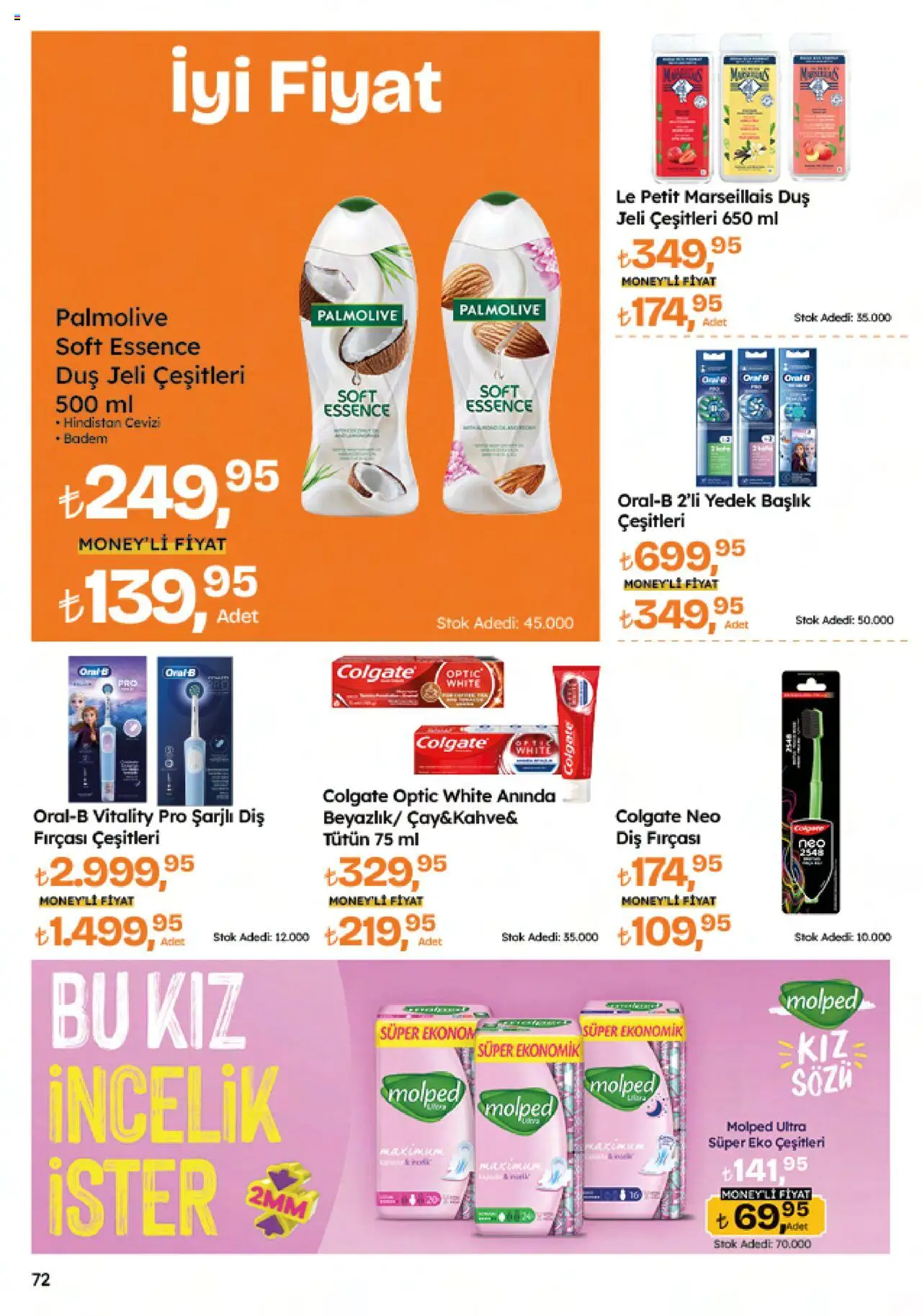 Migros Katalog - Migroskop - 25.09.2025 tarihinden itibaren geçerlidir | Sayfa: 72 | Ürünler: Duş, Hindistan Cevizi, Duş jeli, Diş fırçası