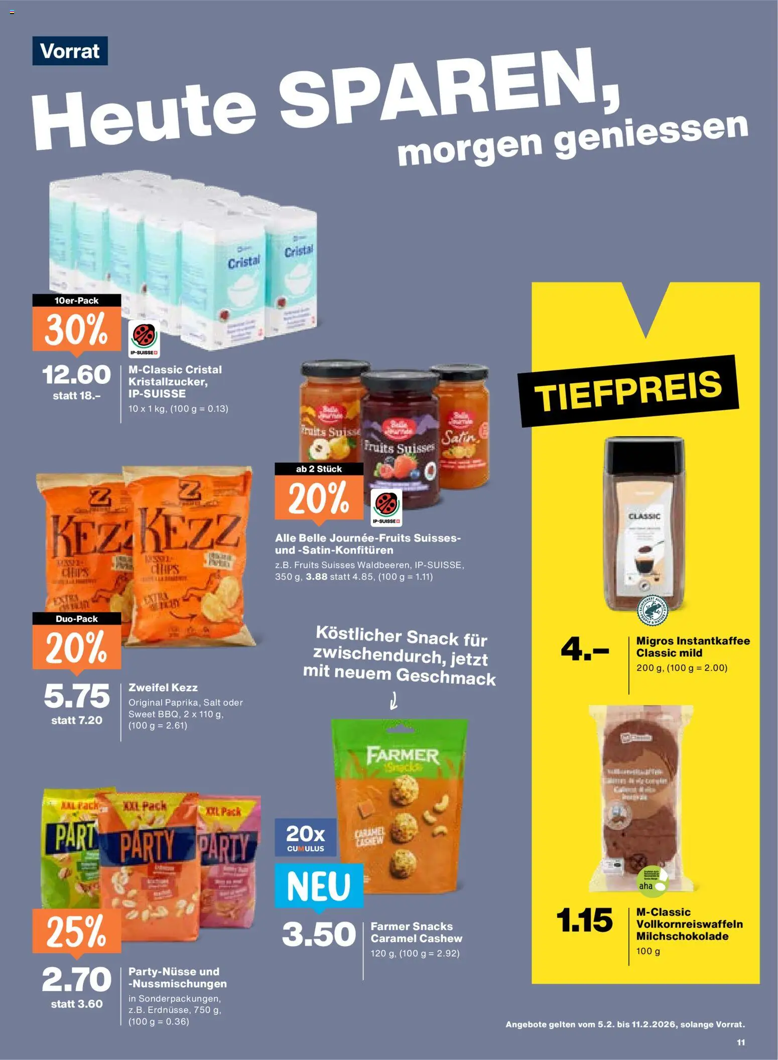 Migros Aktionen – gültig ab 05.02.2026 | Seite: 11