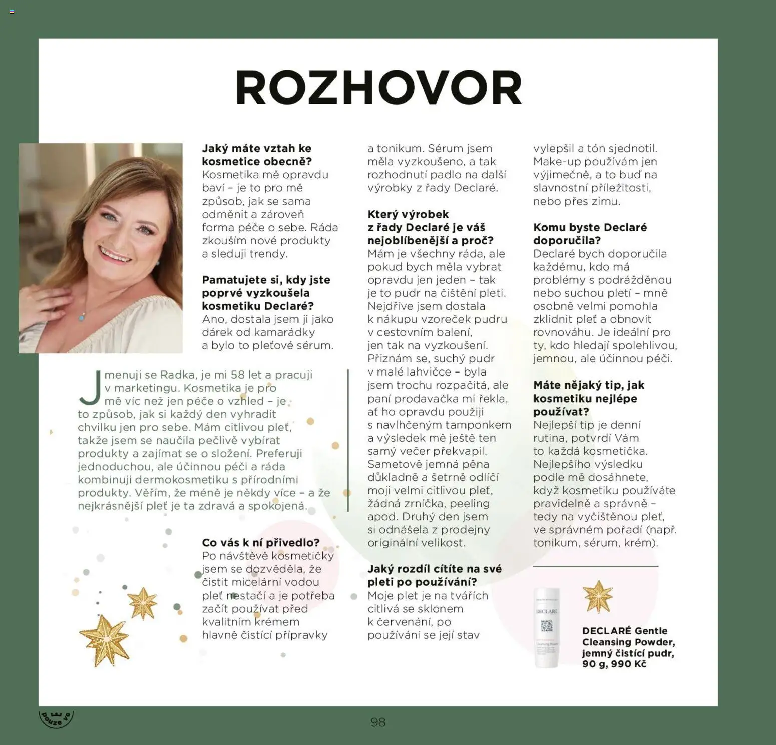 FAnn katalog Vánoce 2025 od 30.10.2025 | Strana: 98 | Produkty: Makeup, Forma, Pudr, Peeling