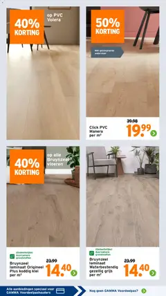 GAMMA - Folder - Voorbeeld van een folder van GAMMA, geldig van 02.12.2025 | Pagina: 17 | Producten: Klei, Vloeren