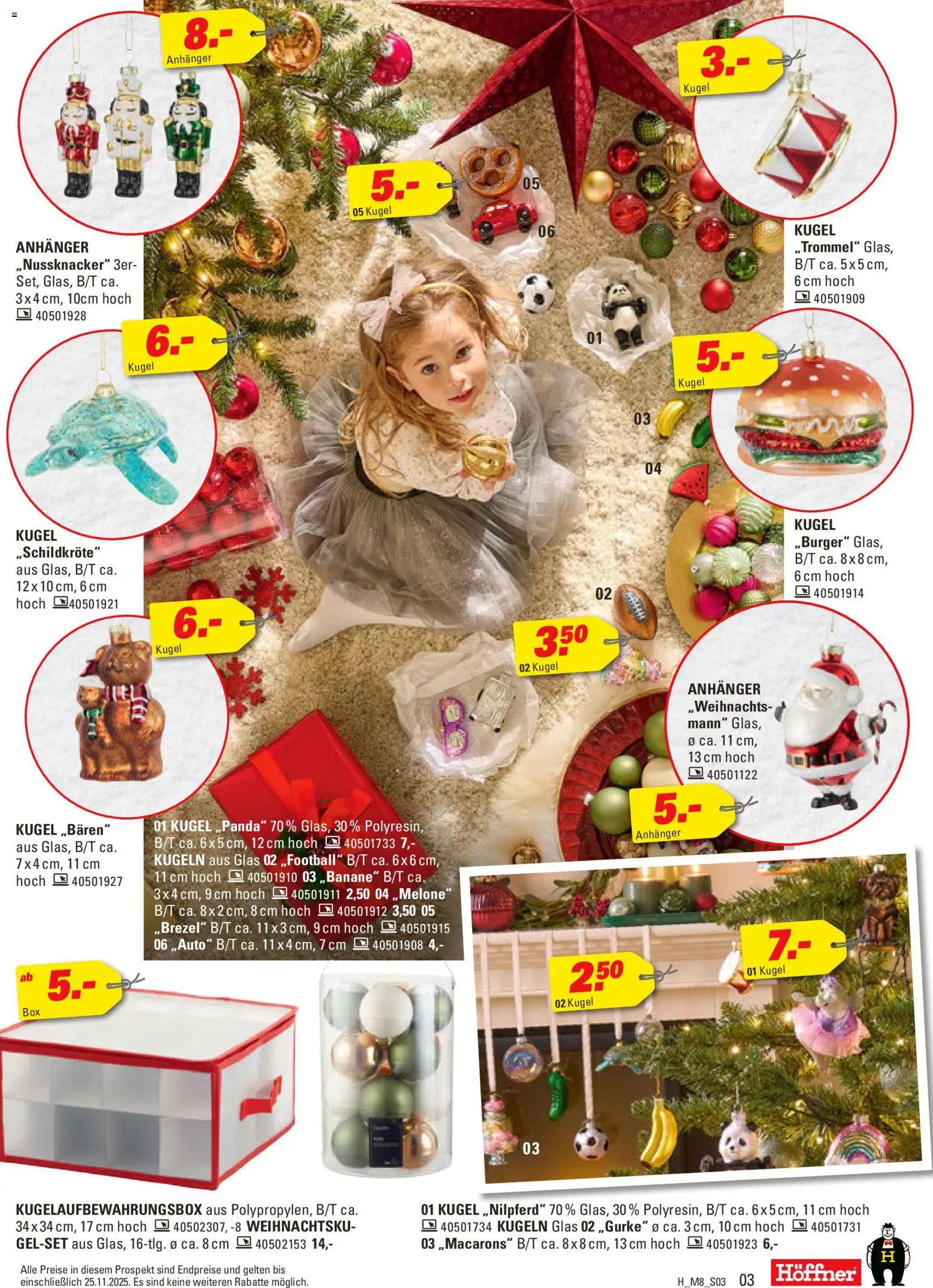 Höffner Prospekt 	 – gültig ab 12.11.2025 | Seite: 3 | Produkte: Burger