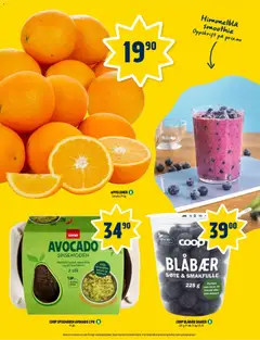 Forhåndsvisning av Coop Prix kundeavis gyldig fra 05.01.2026 | Side: 4 | Produkter: Appelsiner, Blåbær, Павільйон, Tape