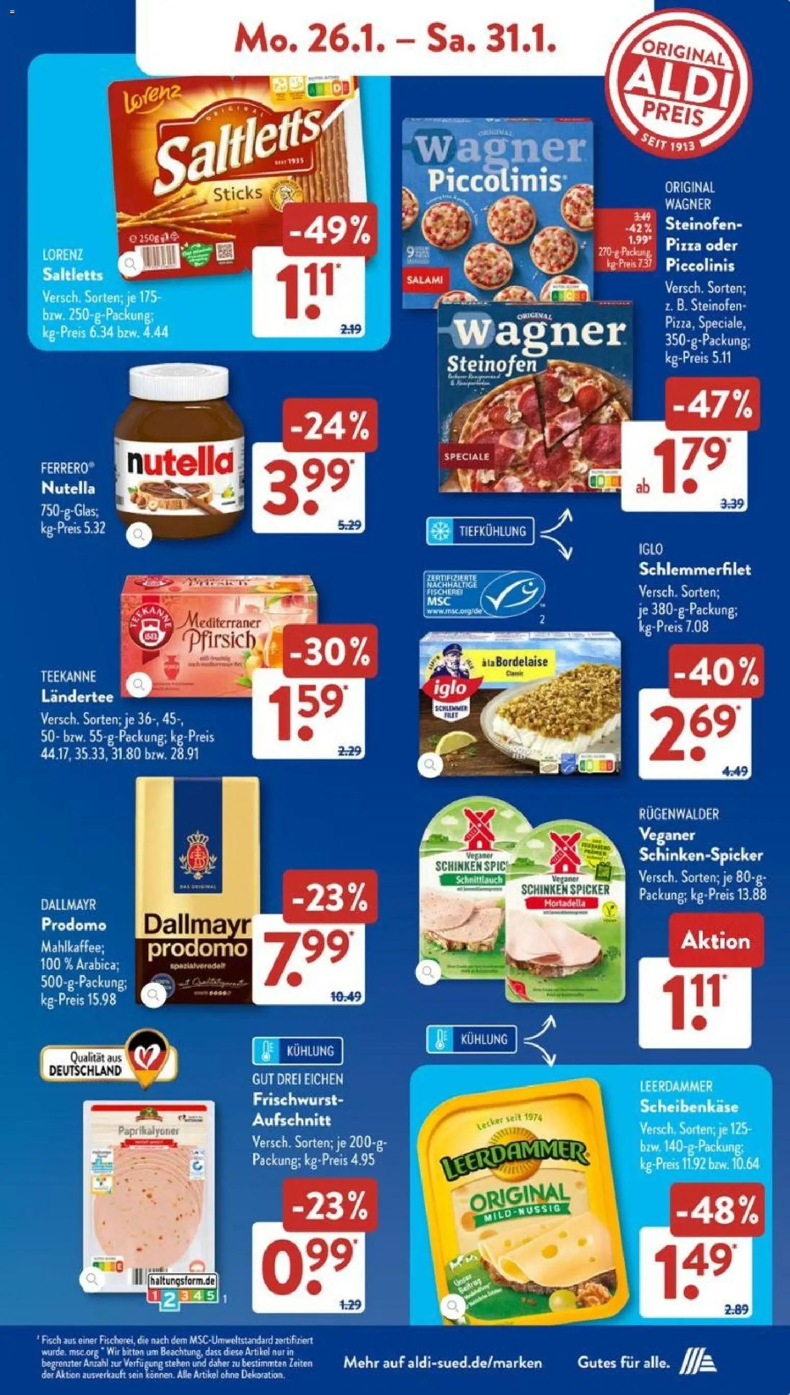 Aldi Süd Prospekt 	 – gültig ab 26.01.2026 | Seite: 9 | Produkte: Teppich, Home creation