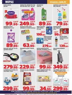 Mopaş Katalog - 19.07.2025 tarihinden itibaren geçerlidir | Sayfa: 8 | Ürünler: Çöp torbası, Limon, Eldiven, Masa örtüsü