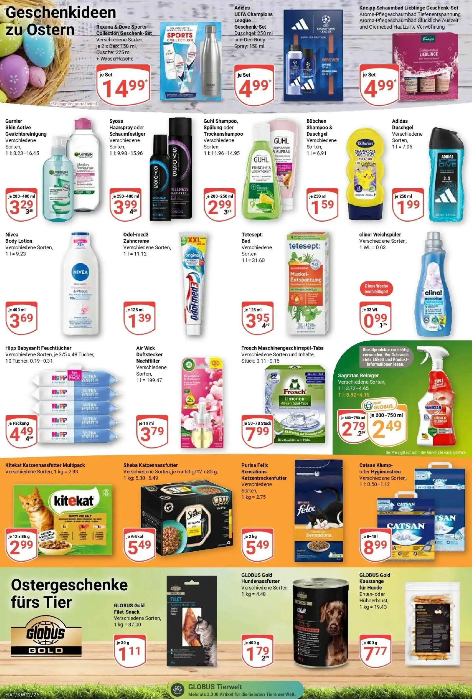 Globus prospekt Hattersheim	 – gültig ab 15.03.2026 | Seite: 20 | Produkte: Dusche, Spülung, Duschgel, Weichspüler
