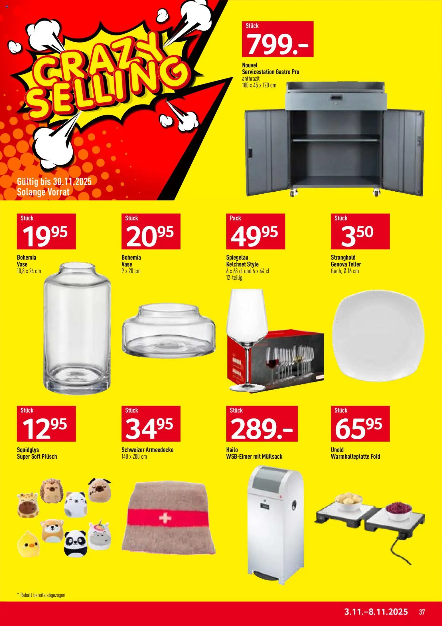 Prodega Aktionen – gültig ab 03.11.2025 | Seite: 37 | Produkte: Vase