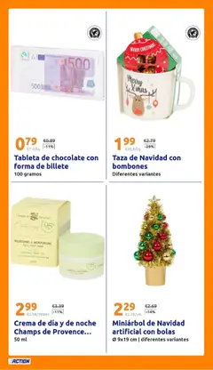 Vista previa Action - Action ES week 51 2025 válido desde el 17.12.2025 | Página: 25 | Productos: Chocolate, Tableta, Crema, Crema de día