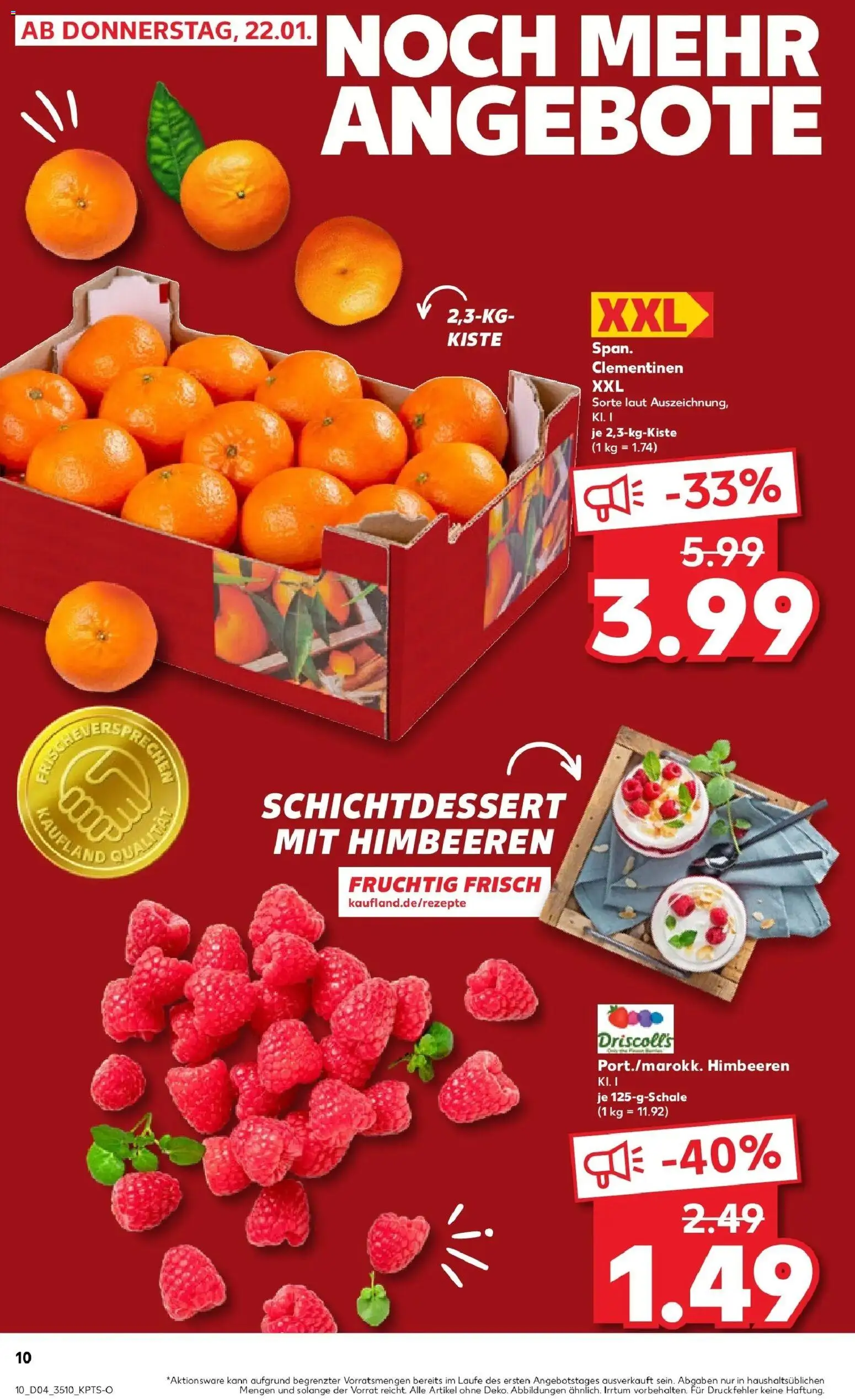 Kaufland prospekt Naumburg (Saale)	 – gültig ab 25.01.2026 | Seite: 10