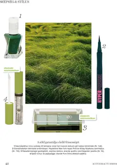 DM Drogerie Markt Active Beauty 2026/04 - amely érvényes a következő dátumtól: 09.04.2026 | Oldal: 42 | Termékek: Natúrkozmetikum, Szemhéjtus, Szájfény, Körömlakk