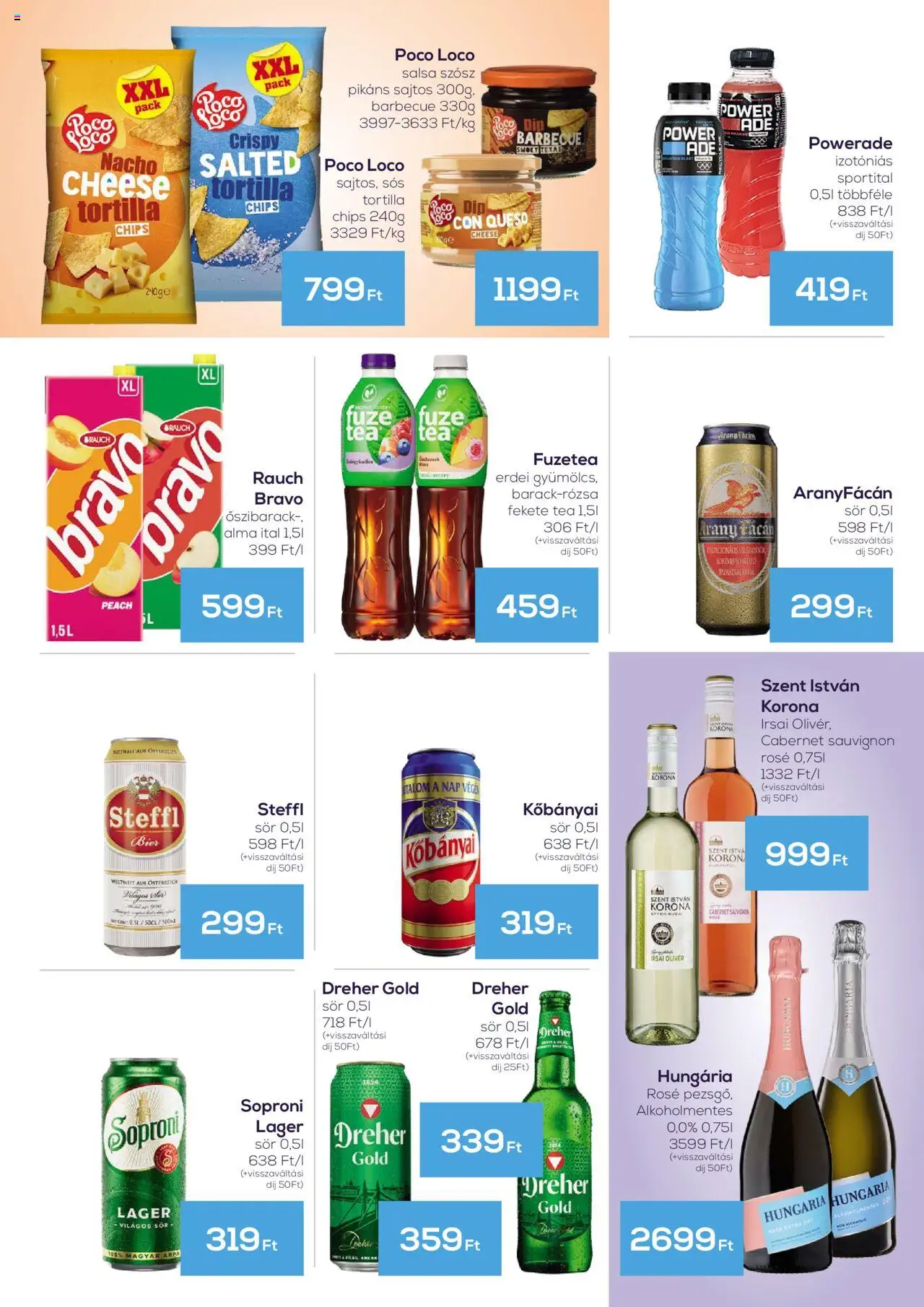 G'Roby akciós ujság - amely érvényes a következő dátumtól: 07.08.2025 | Oldal: 3 | Termékek: Őszibarack, Chips, Tortilla, Dreher sör