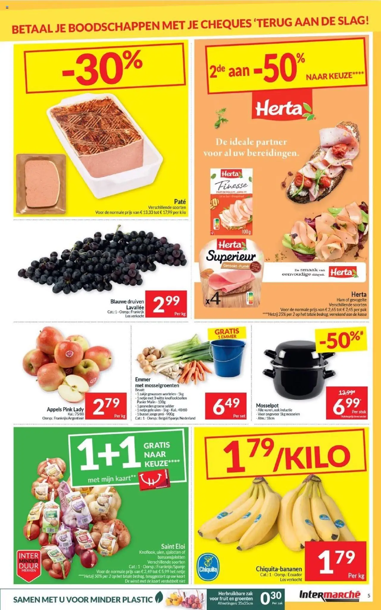  | Pagina: 5 | Producten: Ham, Appels, Prei, Zak