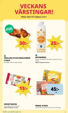Tempo erbjudanden - Förhandsvisning av reklamblad från butik Tempo aktuell från 16.03.2026 | Sida: 2