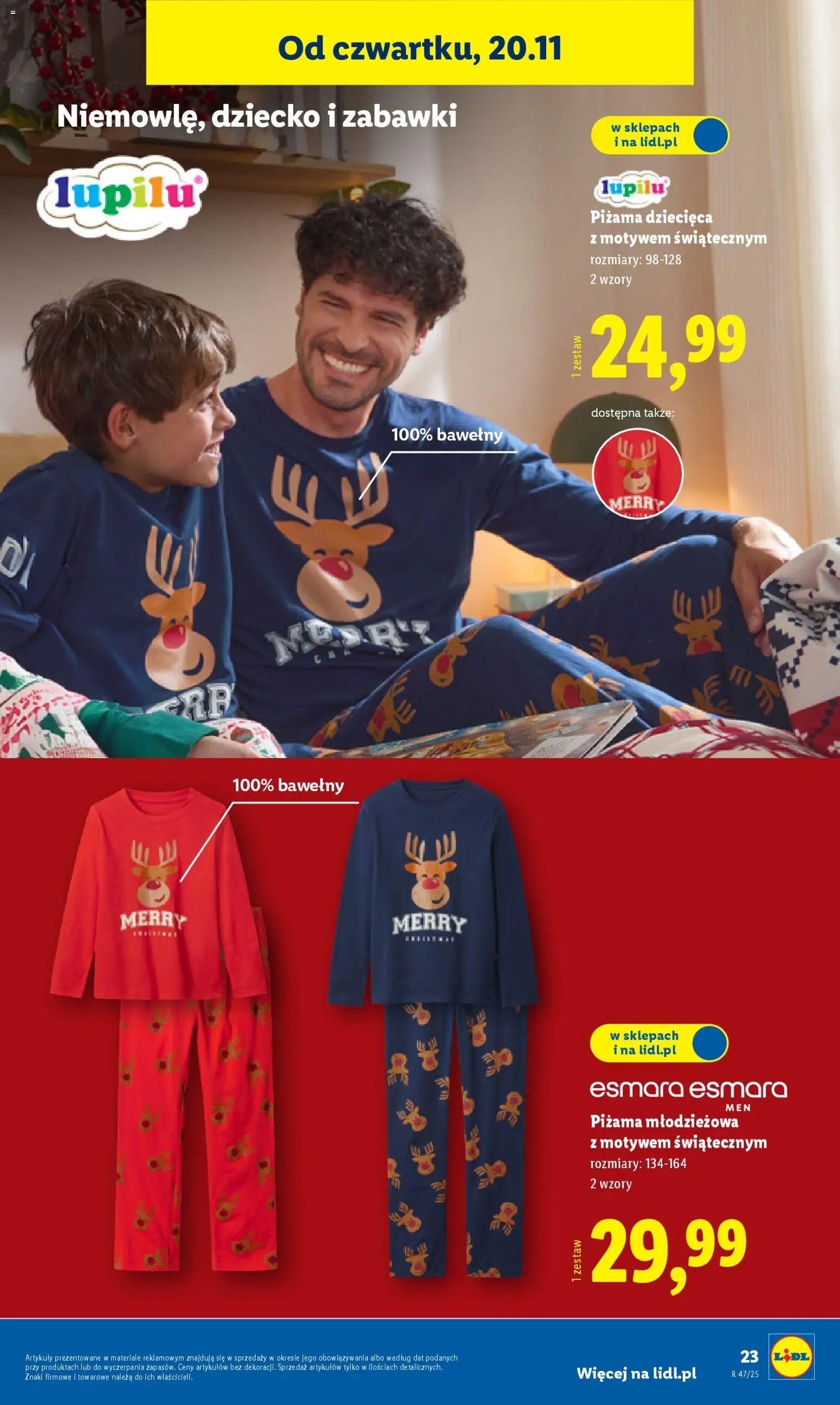 Lidl Black Friday od 17.11.2025 | Strona: 27 | Produkty: Piżama