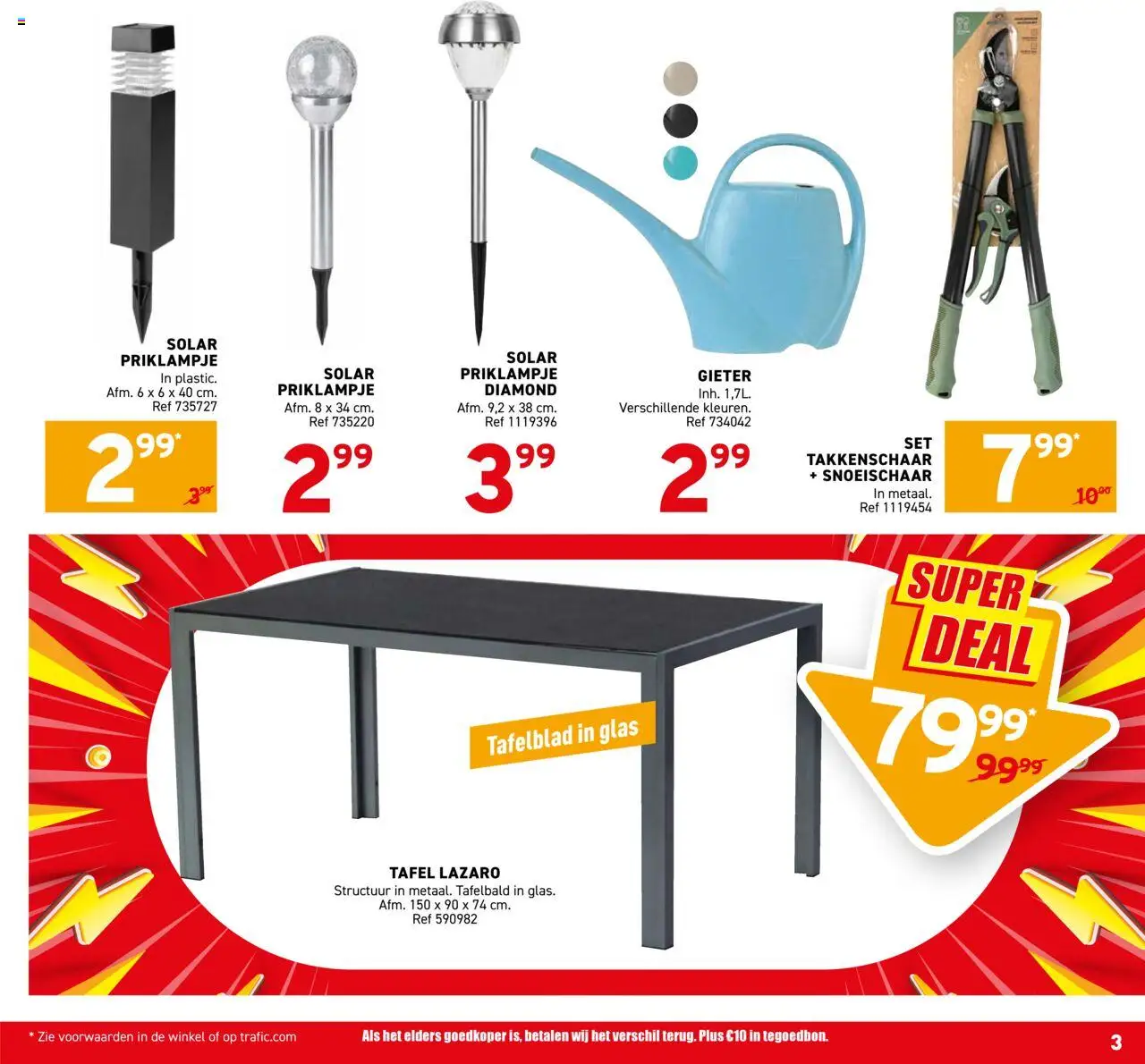  | Pagina: 3 | Producten: Tafel