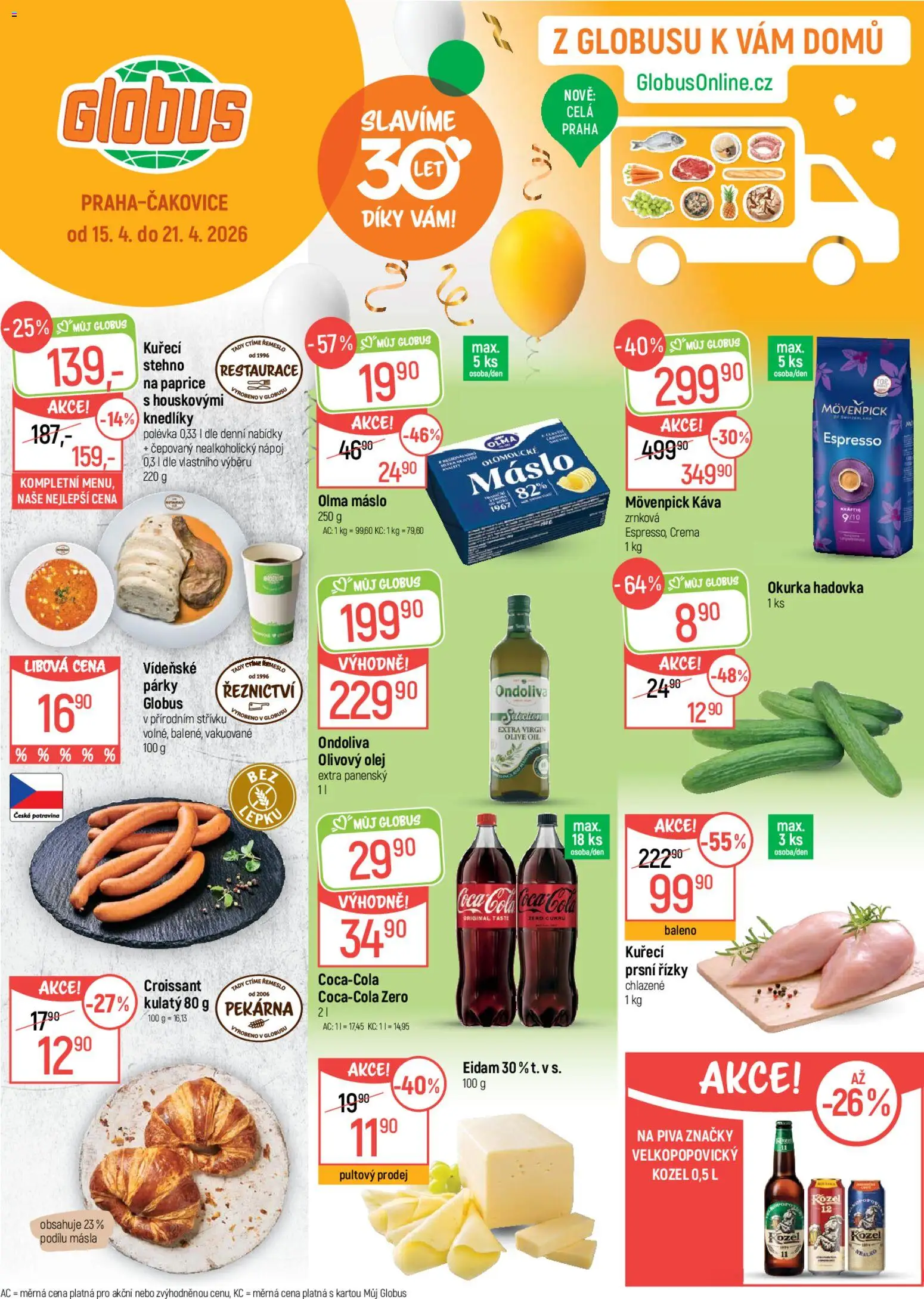 Globus leták od 15.04.2026 | Strana: 1