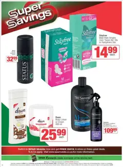 Spar specials catalogue – valid from 08.10.2025 | Page: 10 | Products: Pads, Pork, Switch, Shampoo