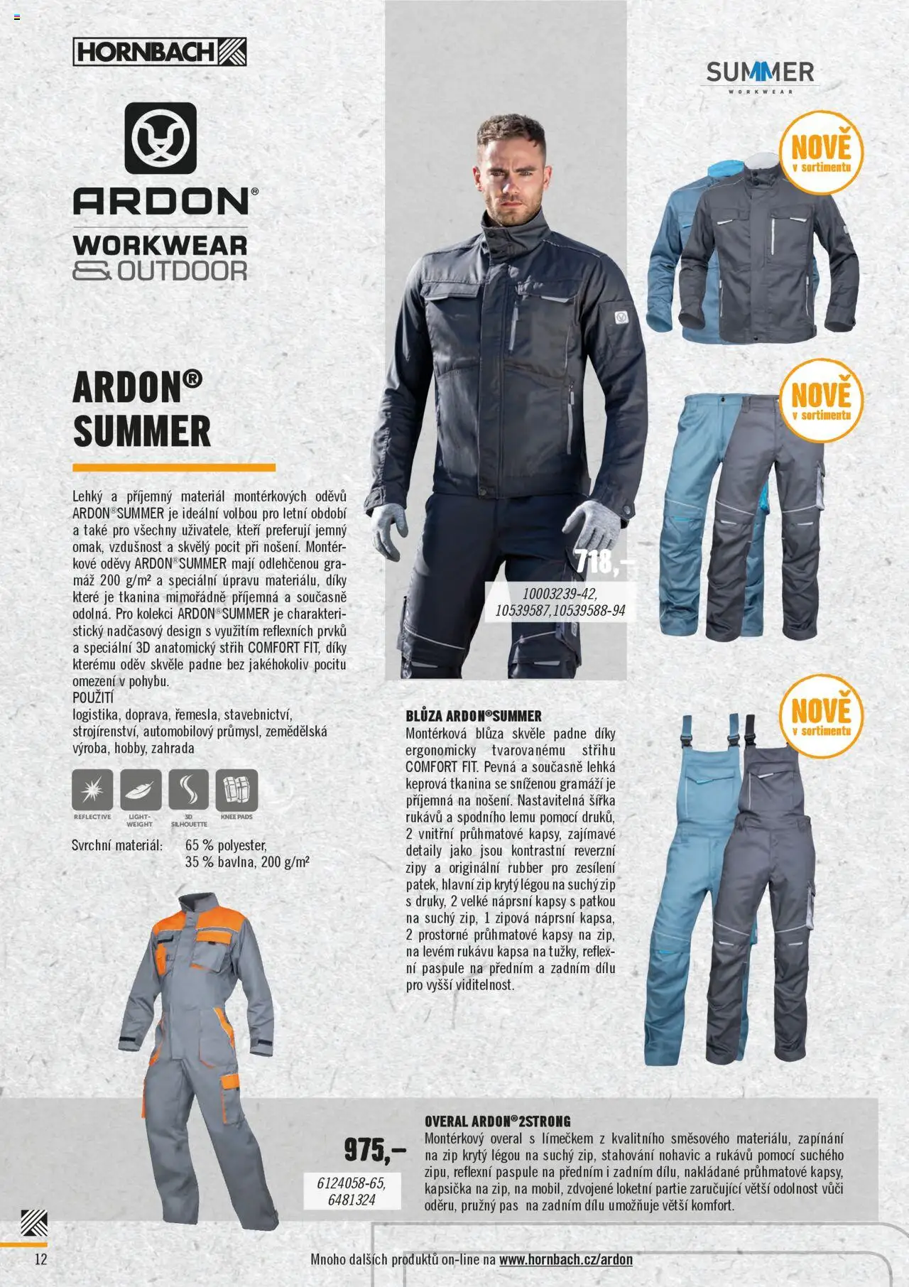 HORNBACH katalog - Pracovní oblečení od 12.04.2025 | Strana: 12 | Produkty: Overal, Zahrada