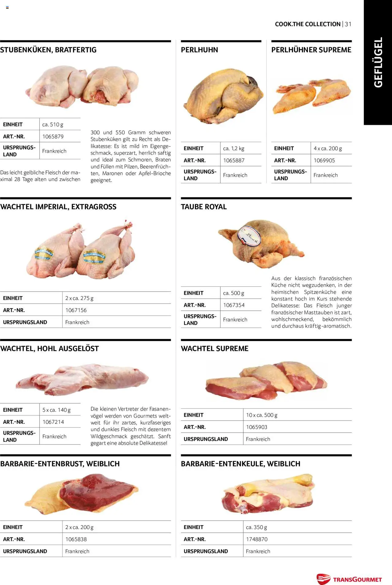 Transgourmet Cook Look-Book gültig ab 01.09.2023 | Seite: 31