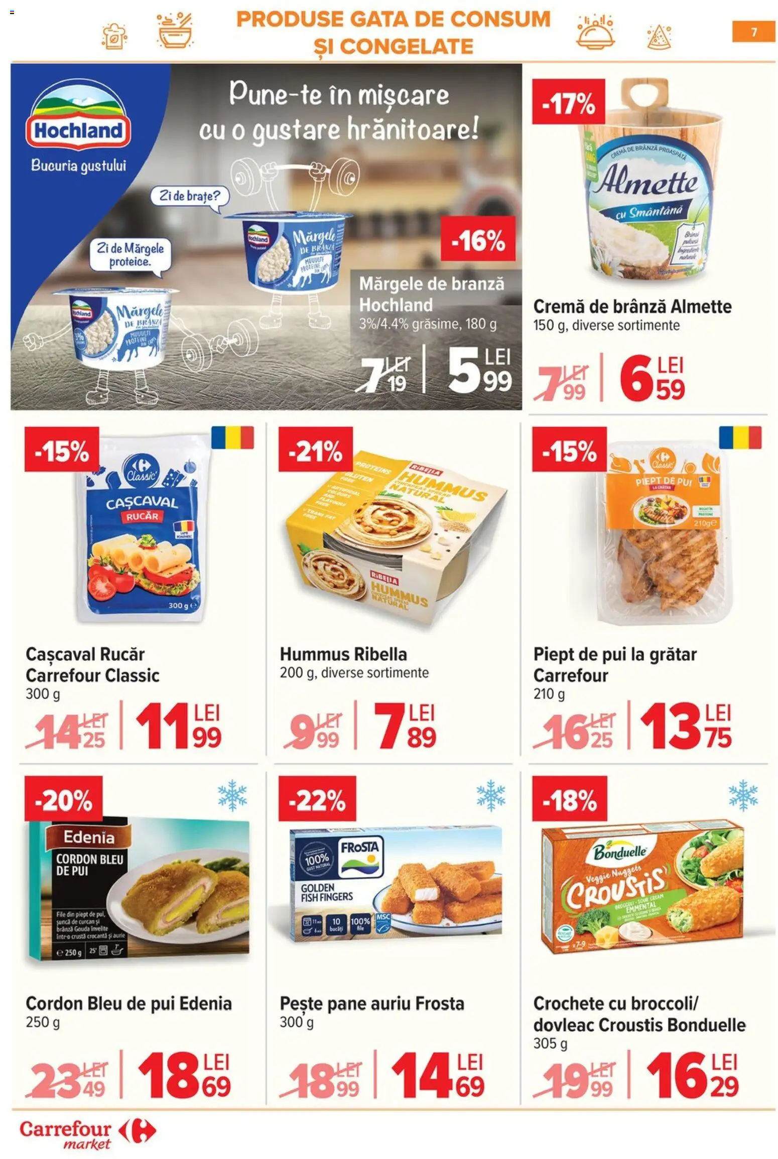 Noul catalog Carrefour – valabil de la 04.02.2026 | Pagină: 8 | Produse: Lapte, Șuncă, Căpșuni, Smântână